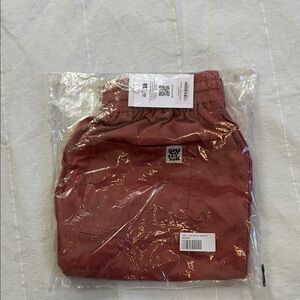 NWT Lucy & Yak Charlie Cotton Shorts in Dusty Pink size Small